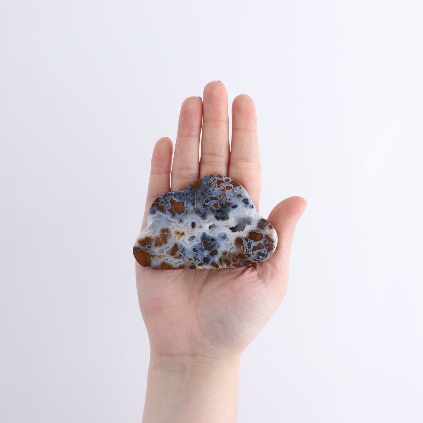 One Cloud Brecciated Jasper | Mi Esperanza Minerals | Supplier of Crystals and Onyx