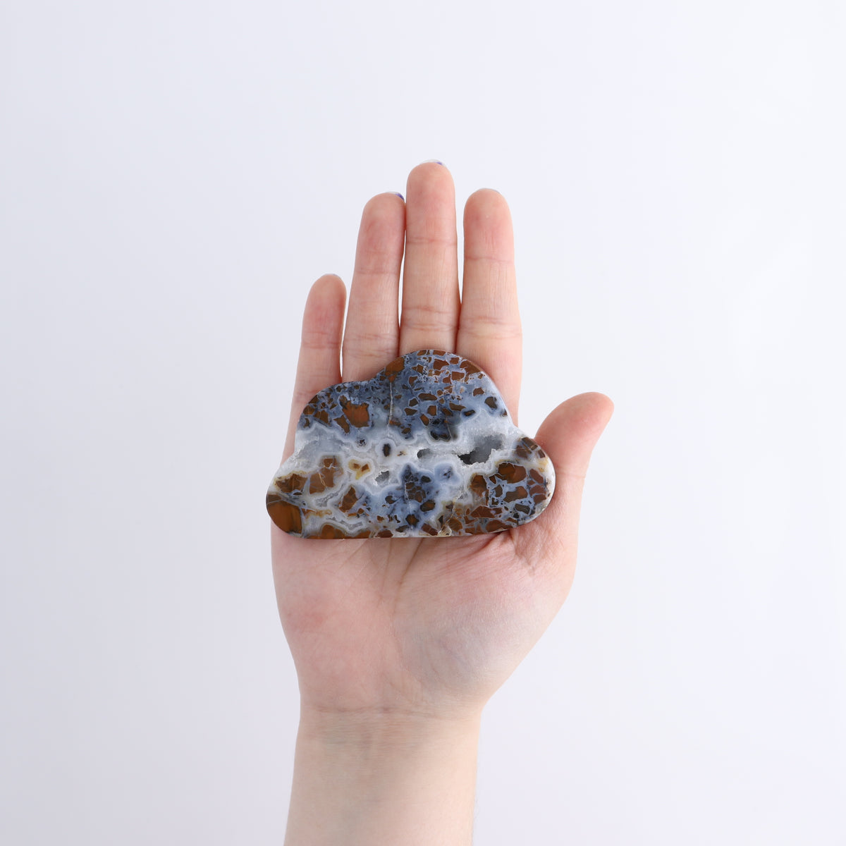 One Cloud Brecciated Jasper | Mi Esperanza Minerals | Supplier of Crystals and Onyx