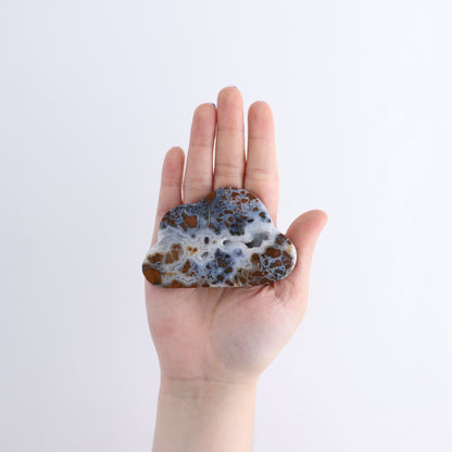 One Cloud Brecciated Jasper | Mi Esperanza Minerals | Supplier of Crystals and Onyx