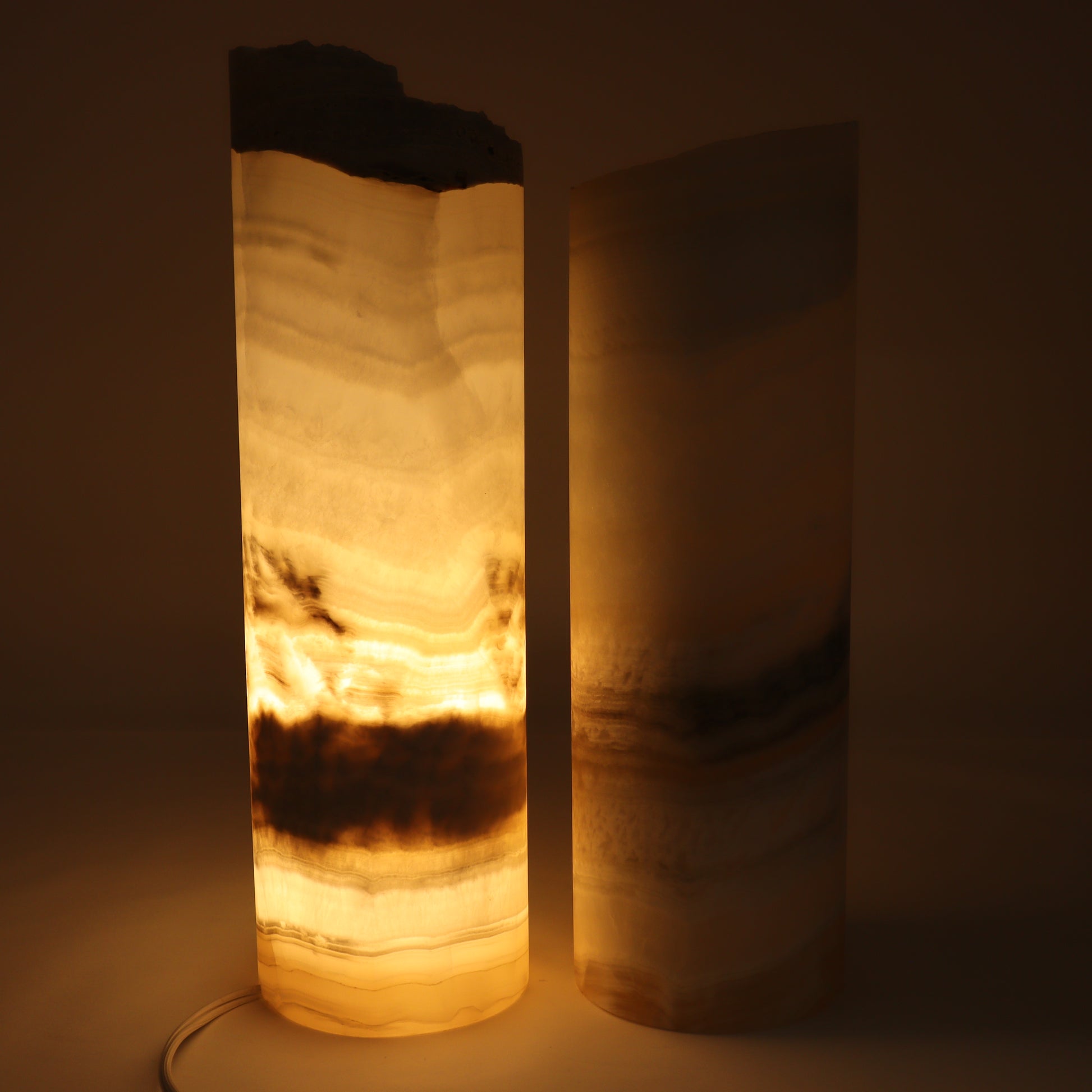 Onyx Lamps Set of 2 - Expert Wholesale and Supplier of Wholesale Crystals & Bulk Gemstones, ["Lamps","Mexico","onyx"]