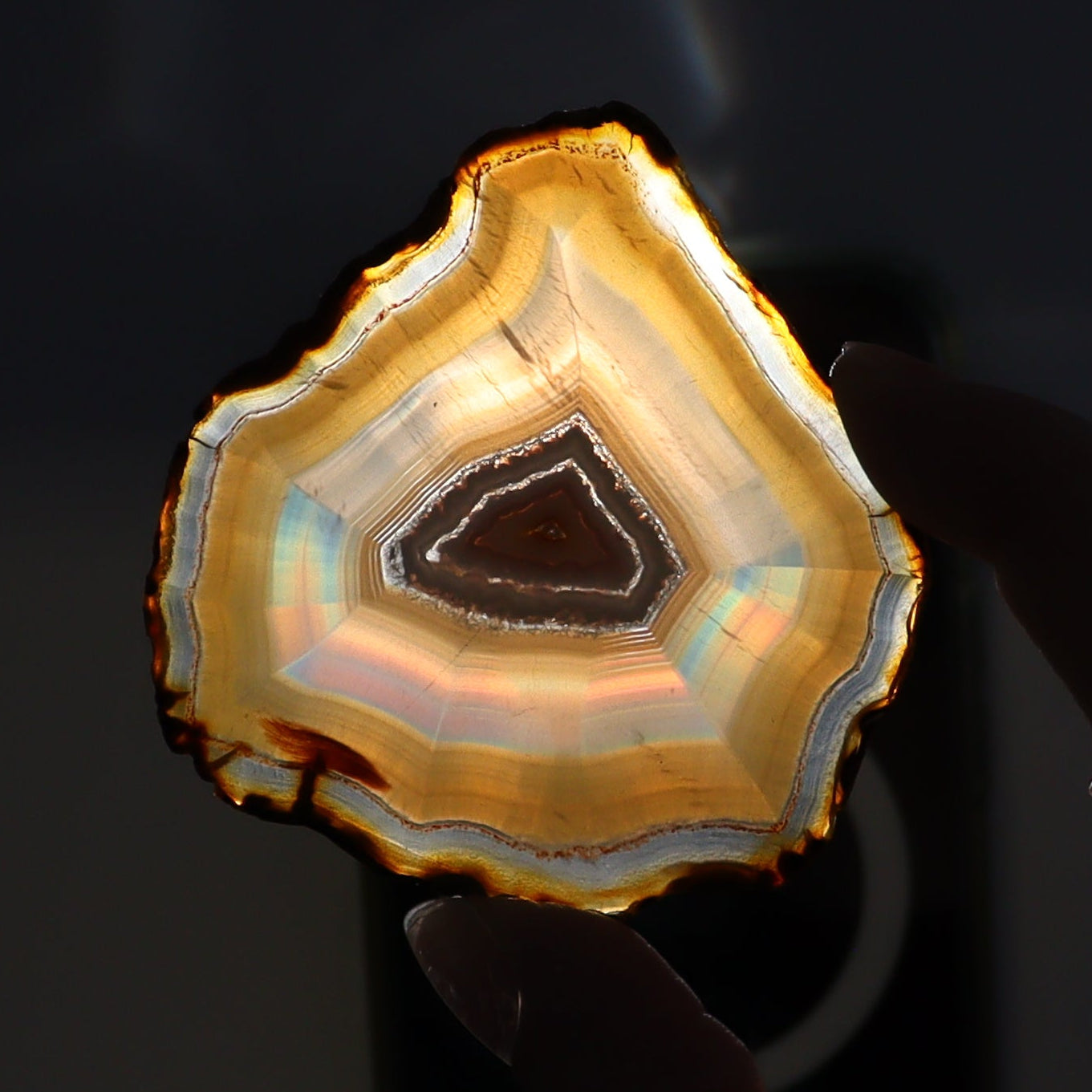 Iris Agate Slices Set of 8 - Expert Wholesale and Supplier of Wholesale Crystals & Bulk Gemstones, ["Agate","Iris Agate","Slices and Slabs"]