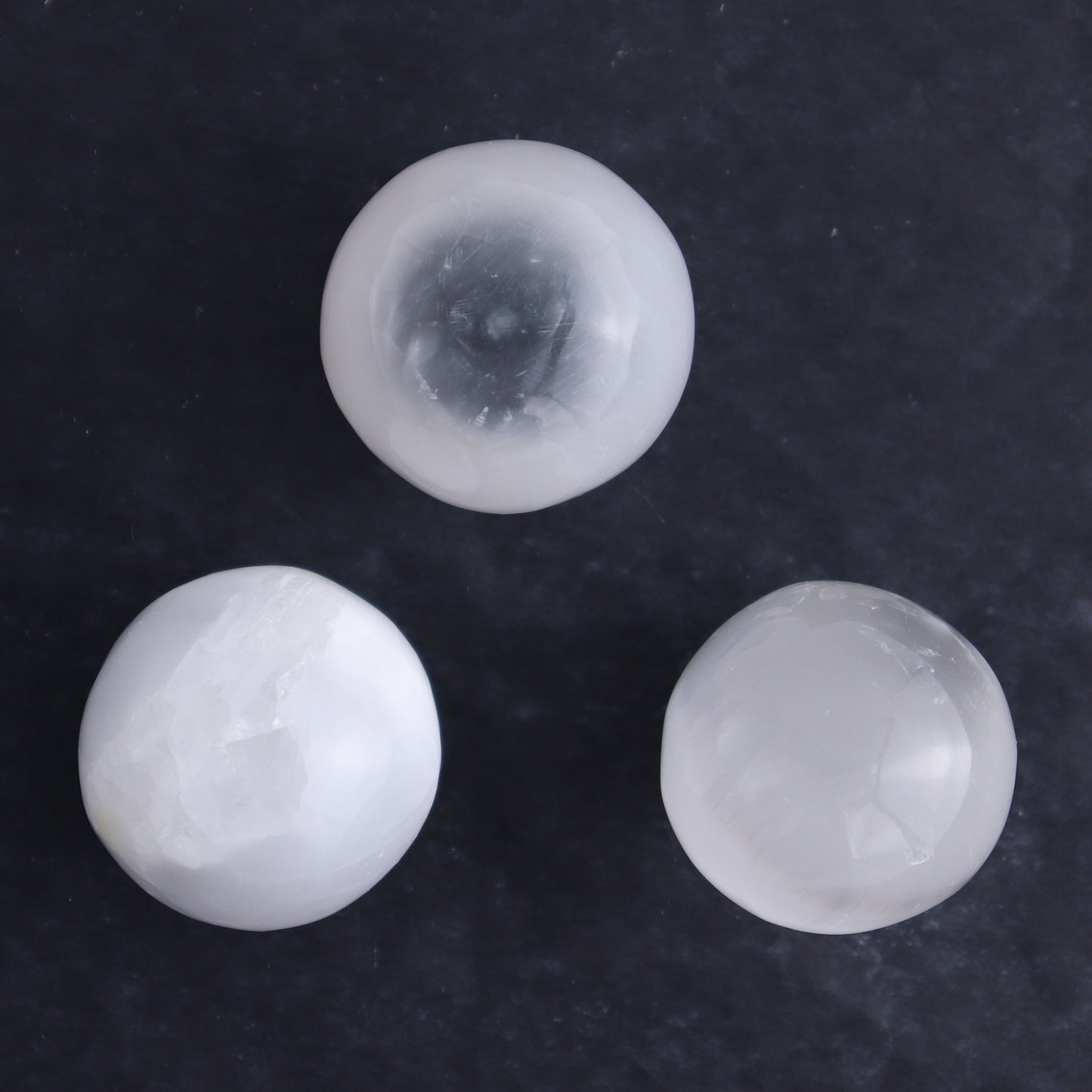 One Selenite (Satin Spar) Sphere 4 cm - Expert Wholesale and Supplier of Wholesale Crystals & Bulk Gemstones, ["close_30","Morocco","Selenite","Spheres"]