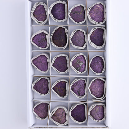 Purpurite Velvet Hearts Set of 20 - Expert Wholesale and Supplier of Wholesale Crystals & Bulk Gemstones, ["Hearts","purpurite","Purpurite Velvet"]