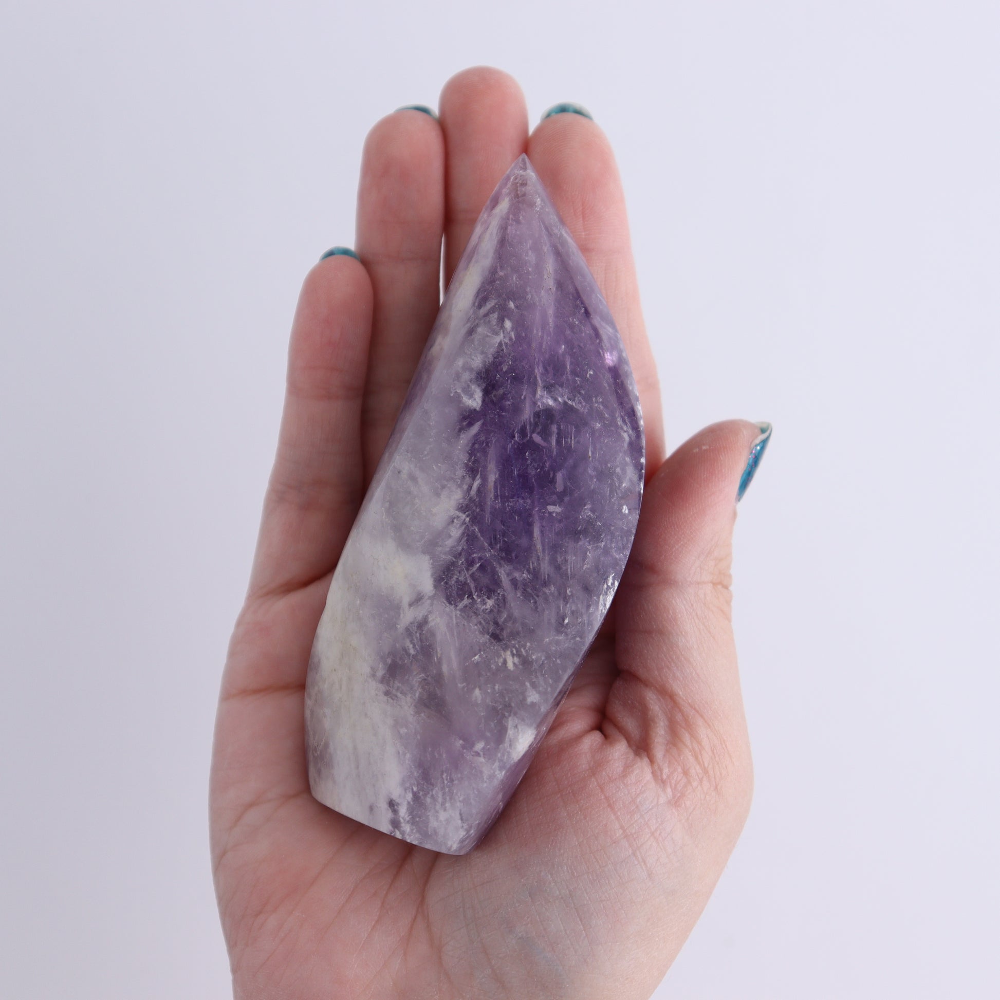 Imperfect Amethyst Flames Set of 6 - Expert Wholesale and Supplier of Wholesale Crystals & Bulk Gemstones, ["Amethyst","Brazil","close_30","flames"]