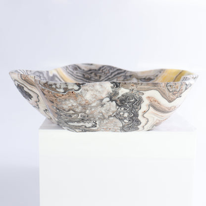Zebra Onyx Bowl - Expert Wholesale and Supplier of Wholesale Crystals & Bulk Gemstones, ["Bowls","Mexico","onyx"]