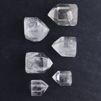Garden Quartz Towers Set of 9 - Expert Wholesale and Supplier of Wholesale Crystals & Bulk Gemstones, ["Garden Quartz","Points","Quartz","Towers"]