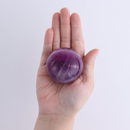 Purple Fluorite Spheres Set of 9 - Expert Wholesale and Supplier of Wholesale Crystals & Bulk Gemstones, ["Fluorite","Purple Fluorite","Spheres"]