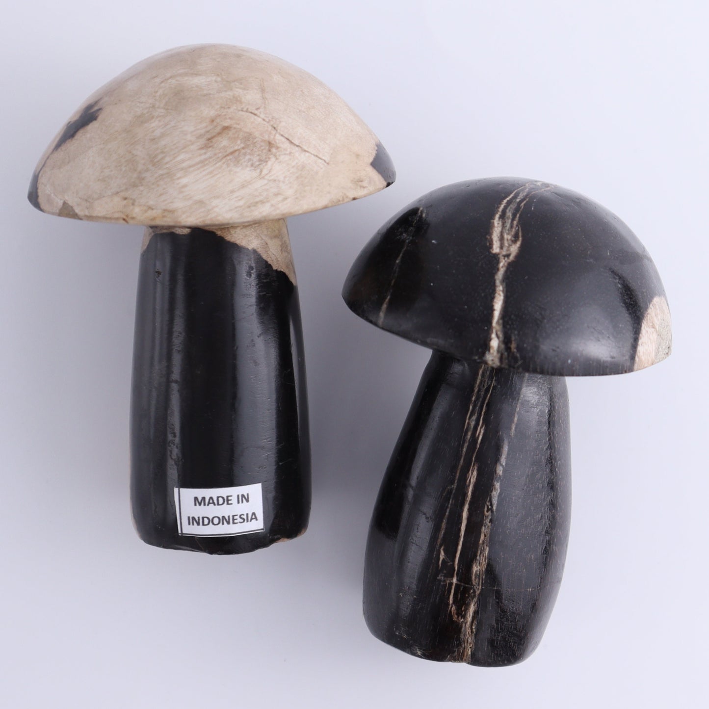 Petrified Wood Mushrooms Set of 4 - Expert Wholesale and Supplier of Wholesale Crystals & Bulk Gemstones, ["Indonesia","Mushrooms","Petrified Wood"]