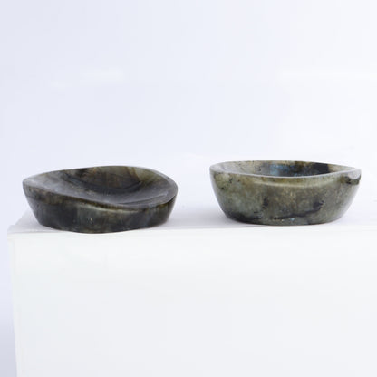 Labradorite Bowls Set of 10 - Expert Wholesale and Supplier of Wholesale Crystals & Bulk Gemstones, ["Bowls","Labradorite","Madagascar"]