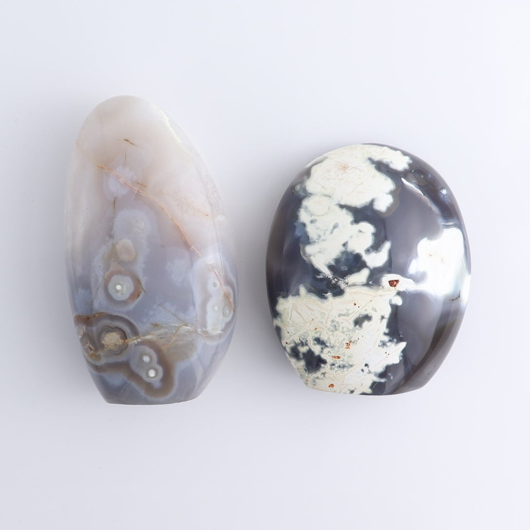 Agate Freeform Set of 6