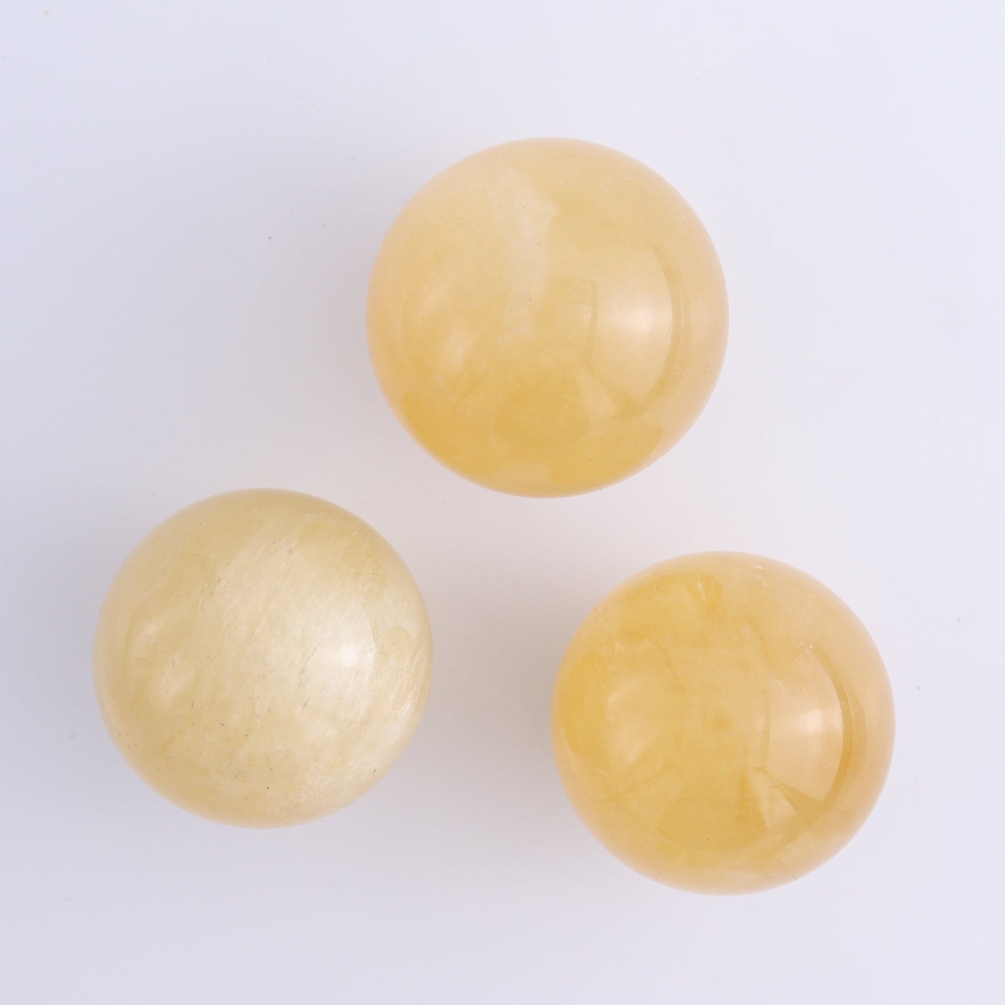 Calcite Spheres Set of 6 - Expert Wholesale and Supplier of Wholesale Crystals & Bulk Gemstones, ["Calcite","Mexico","Spheres"]