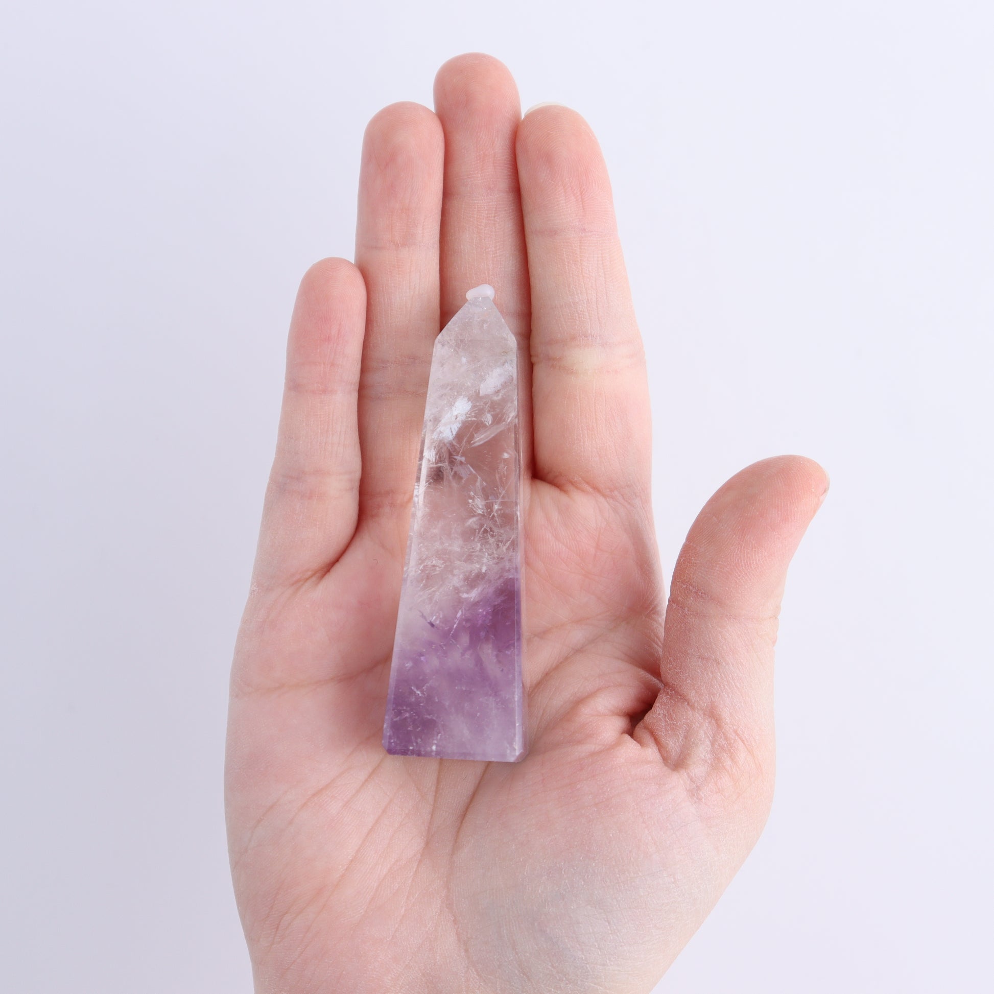 Amethyst Obelisks Set of 6 - Expert Wholesale and Supplier of Wholesale Crystals & Bulk Gemstones, ["Amethyst","Brazil","Obelisk"]