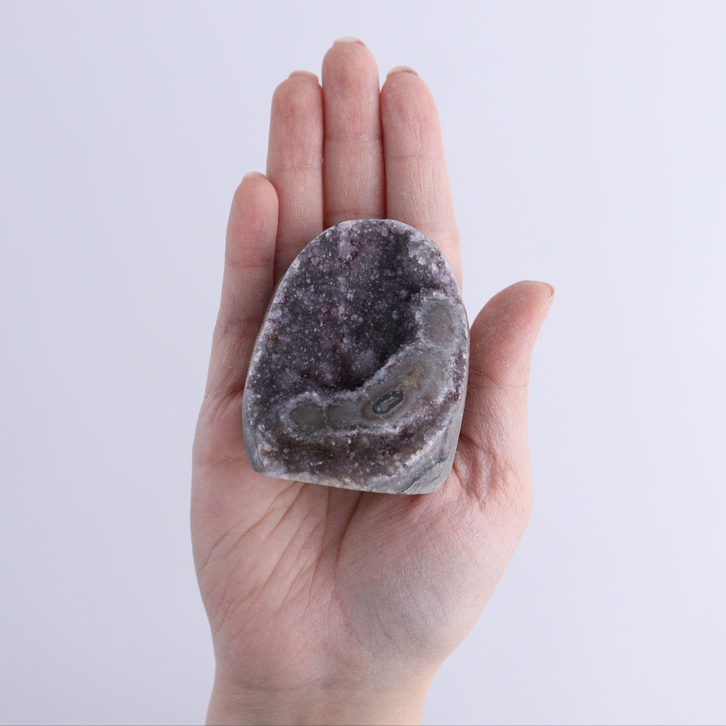 Uruguay Amethyst Cut Base Set of 6 - Expert Wholesale and Supplier of Wholesale Crystals & Bulk Gemstones, ["Amethyst","Cut Base","Uruguay"]