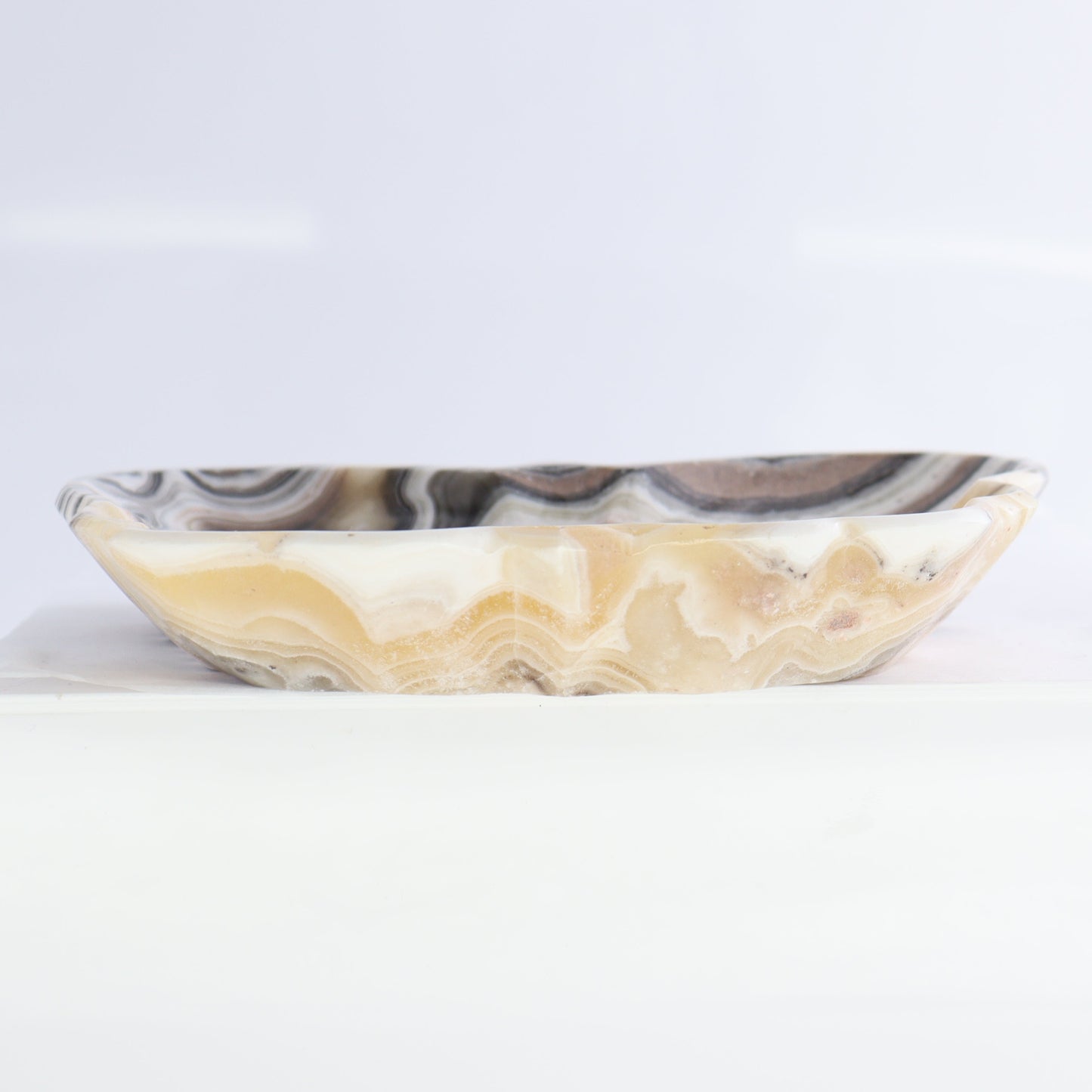 Zebra Onyx Butterfly Bowls Set of 6 - Expert Wholesale and Supplier of Wholesale Crystals & Bulk Gemstones, ["Bowls","Mexico","onyx"]