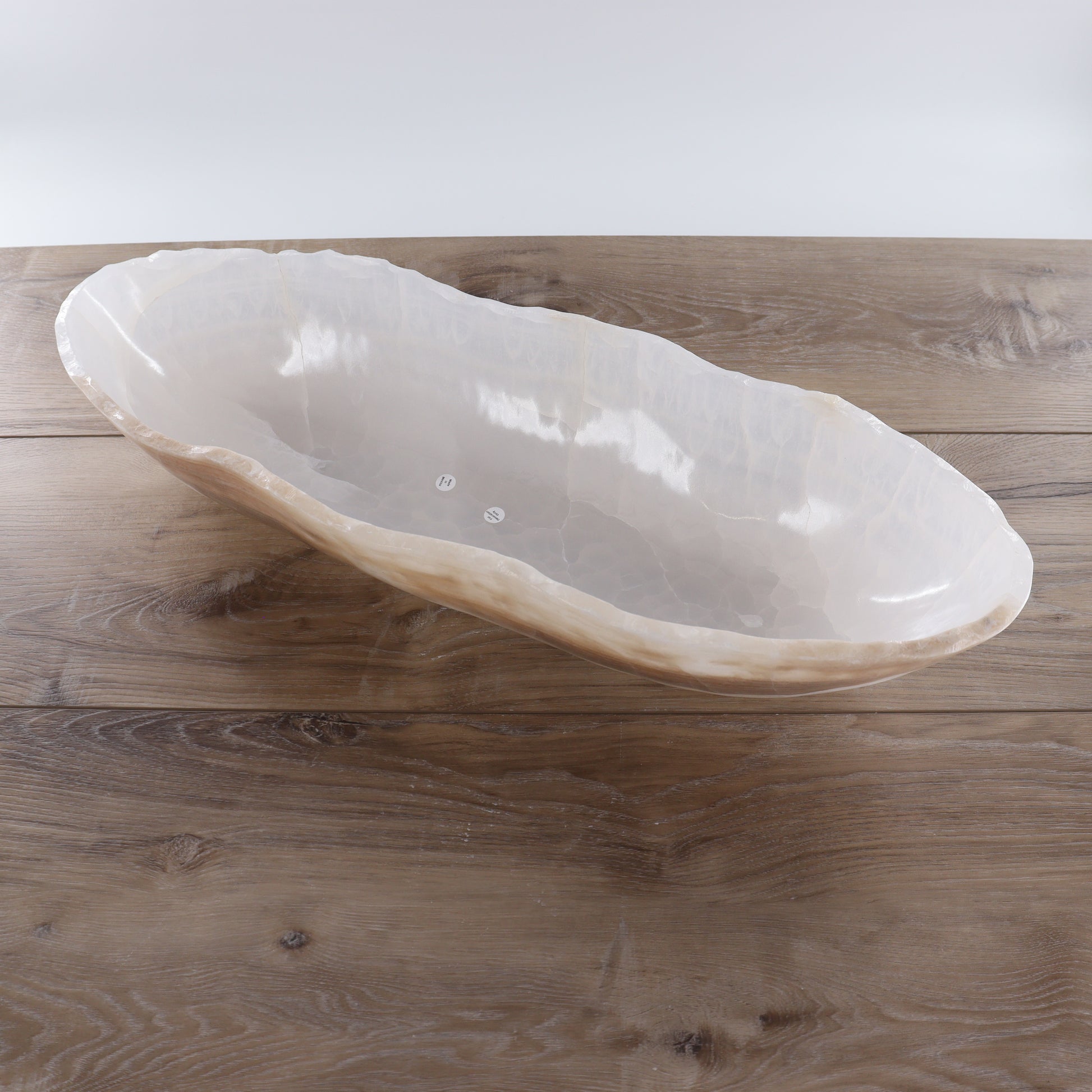 Mexican Onyx/Calcite Canoe Bowl - Expert Wholesale and Supplier of Wholesale Crystals & Bulk Gemstones, ["Bowls","Calcite","canoe","Mexico","onyx"]