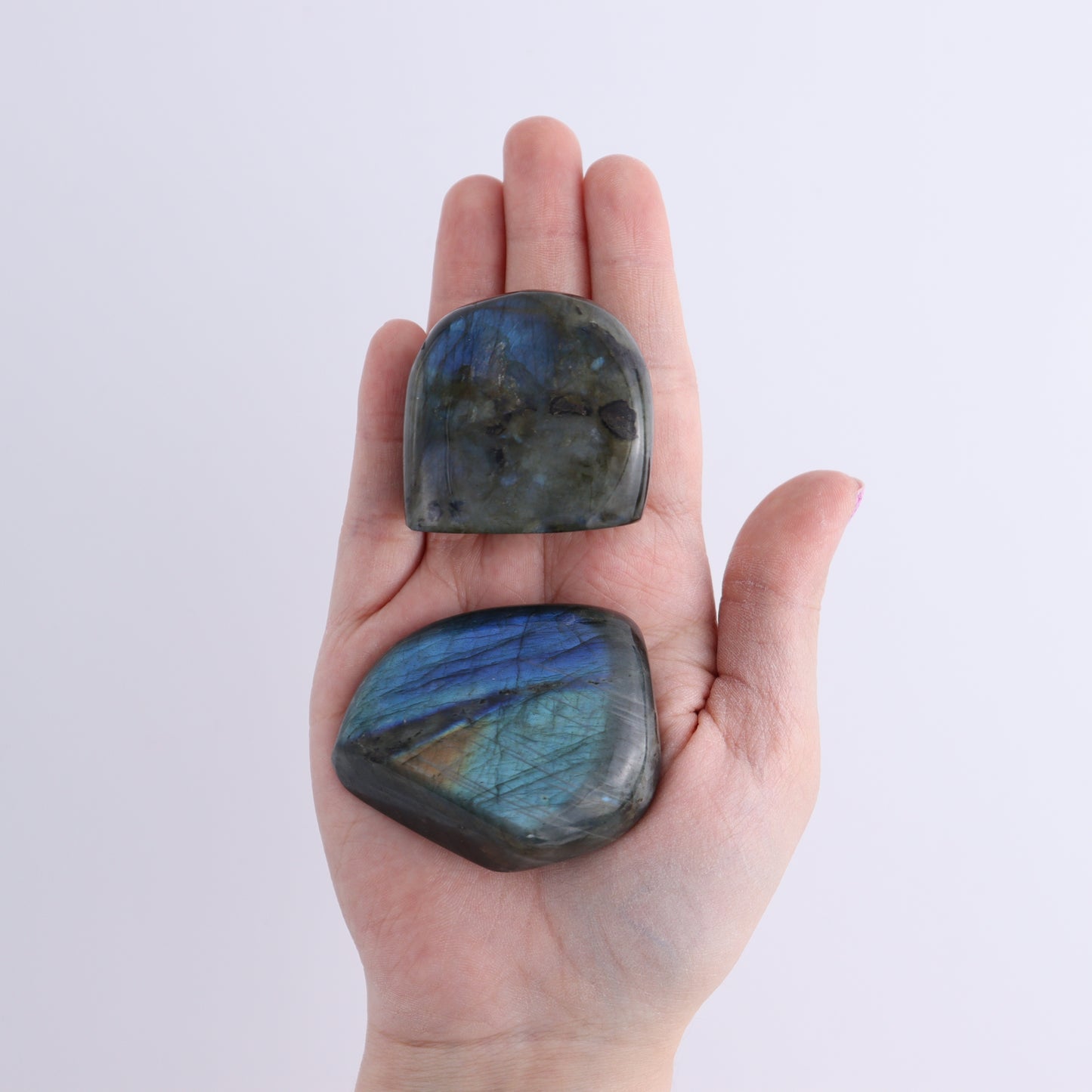 Labradorite Freeform Set of 6 - Expert Wholesale and Supplier of Wholesale Crystals & Bulk Gemstones, ["Freeforms","Labradorite","Madagascar"]