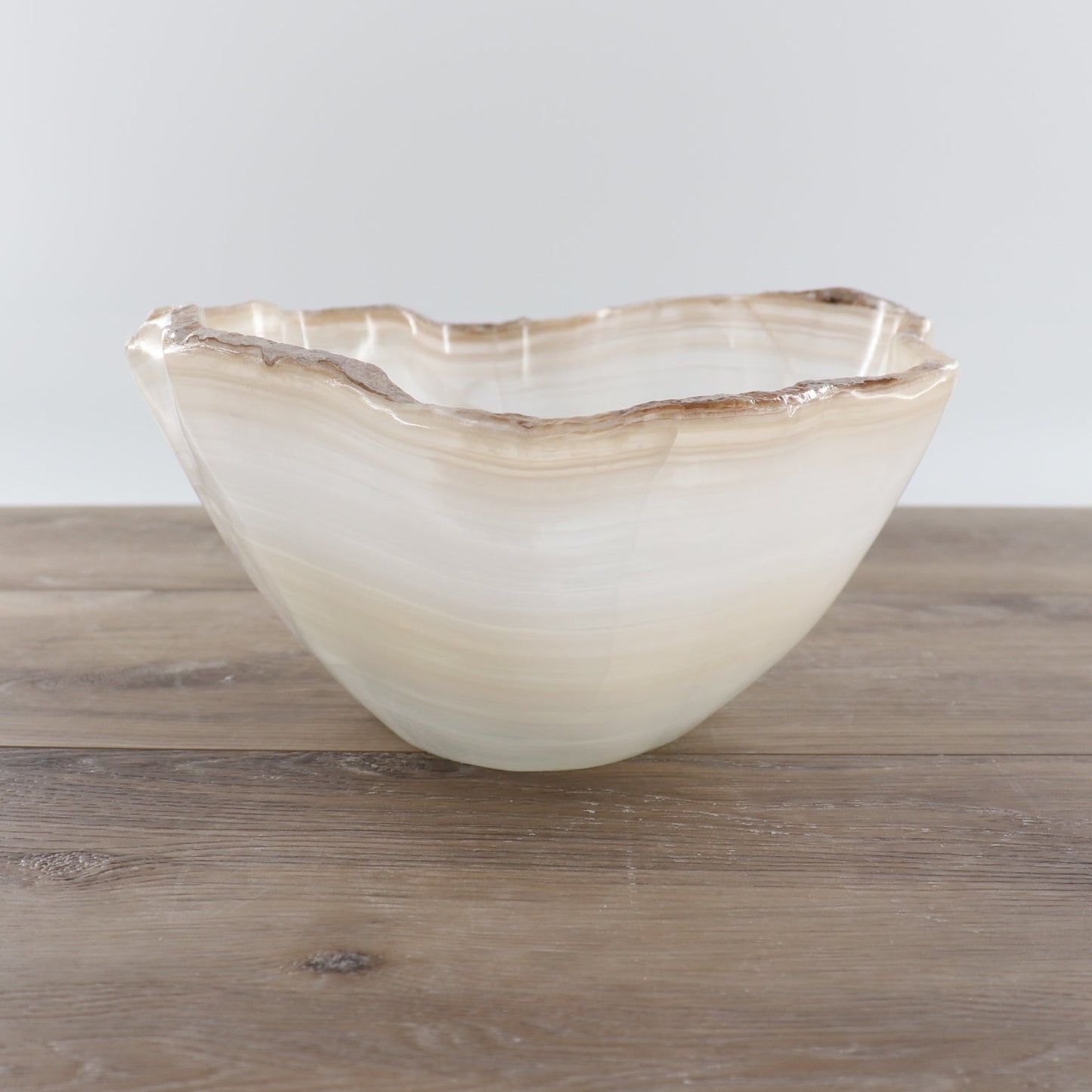 Mexican Onyx/Calcite Bowl 12"