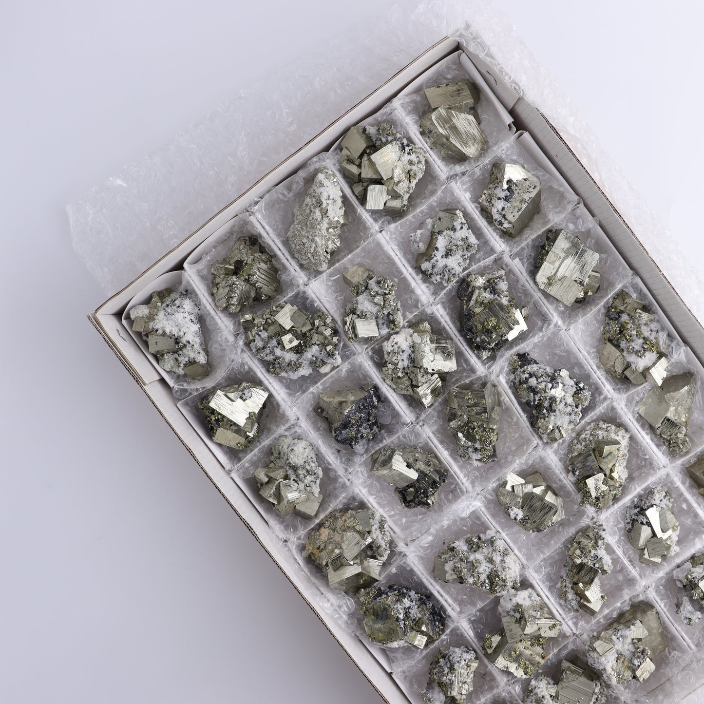 Pyrite Flat of 35 - Expert Wholesale and Supplier of Wholesale Crystals & Bulk Gemstones, ["flat","Flats","Pyrite"]