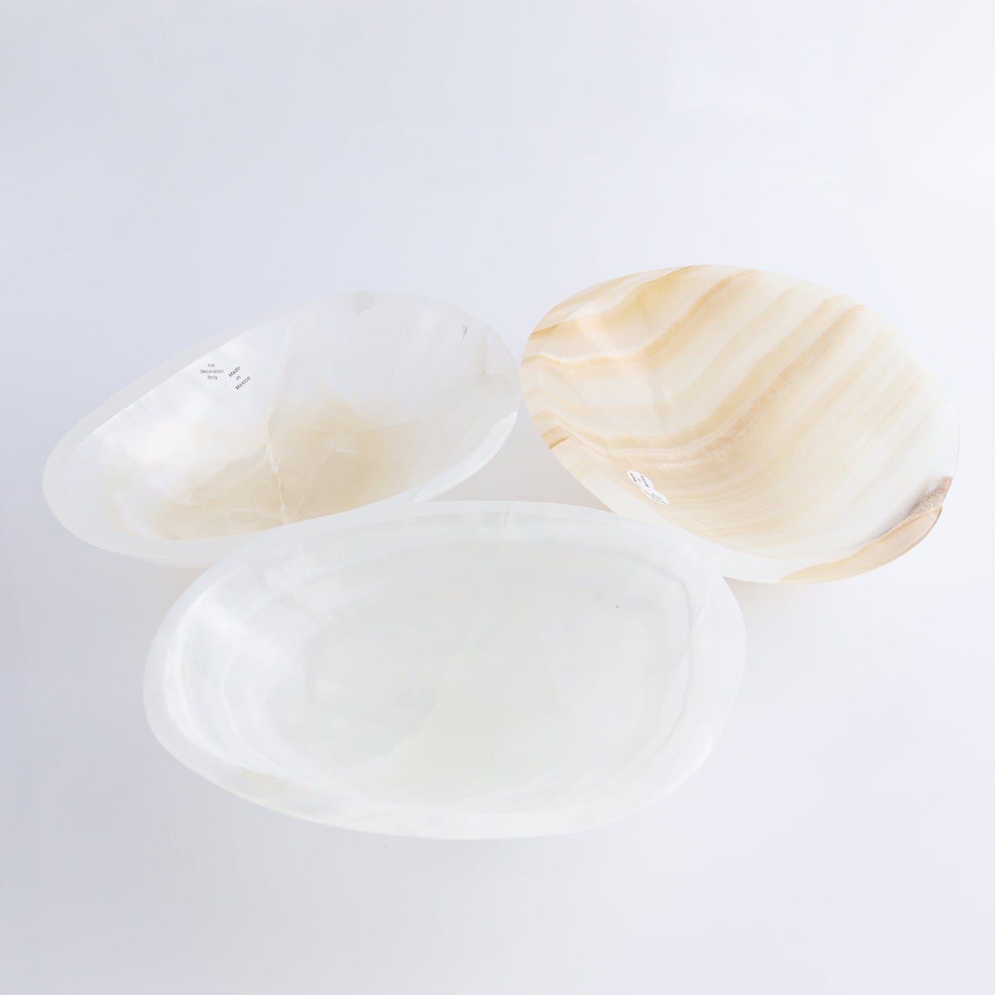 Onyx Bowl Set of 3 - Expert Wholesale and Supplier of Wholesale Crystals & Bulk Gemstones, ["Bowls","Mexico","onyx"]