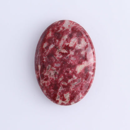 Thulite Palm Stones Set of 3 - Expert Wholesale and Supplier of Wholesale Crystals & Bulk Gemstones, ["Palm Stones","thulite"]