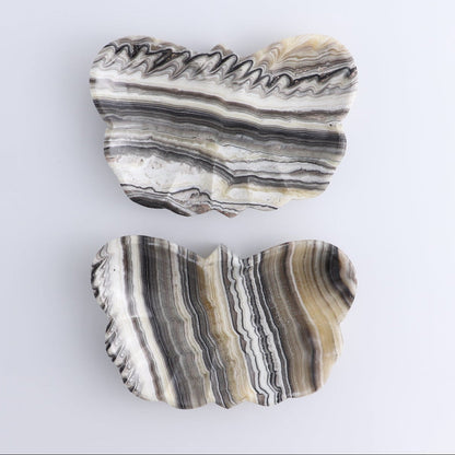 Mexican Onyx/Calcite Butterfly Dish Set of 5