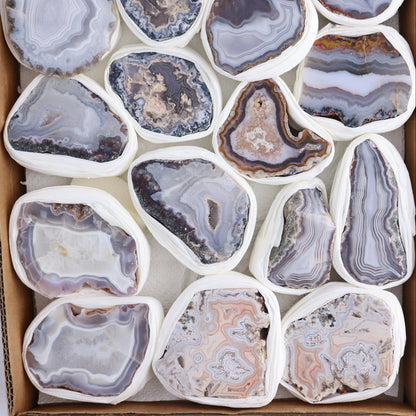 Imperfect Polish Agate Flat