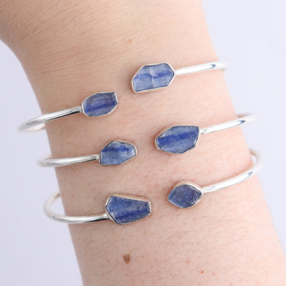 One Kyanite Sterling Silver Bracelet - Expert Wholesale and Supplier of Wholesale Crystals & Bulk Gemstones, ["Bracelet","bracelets","Kyanite"]