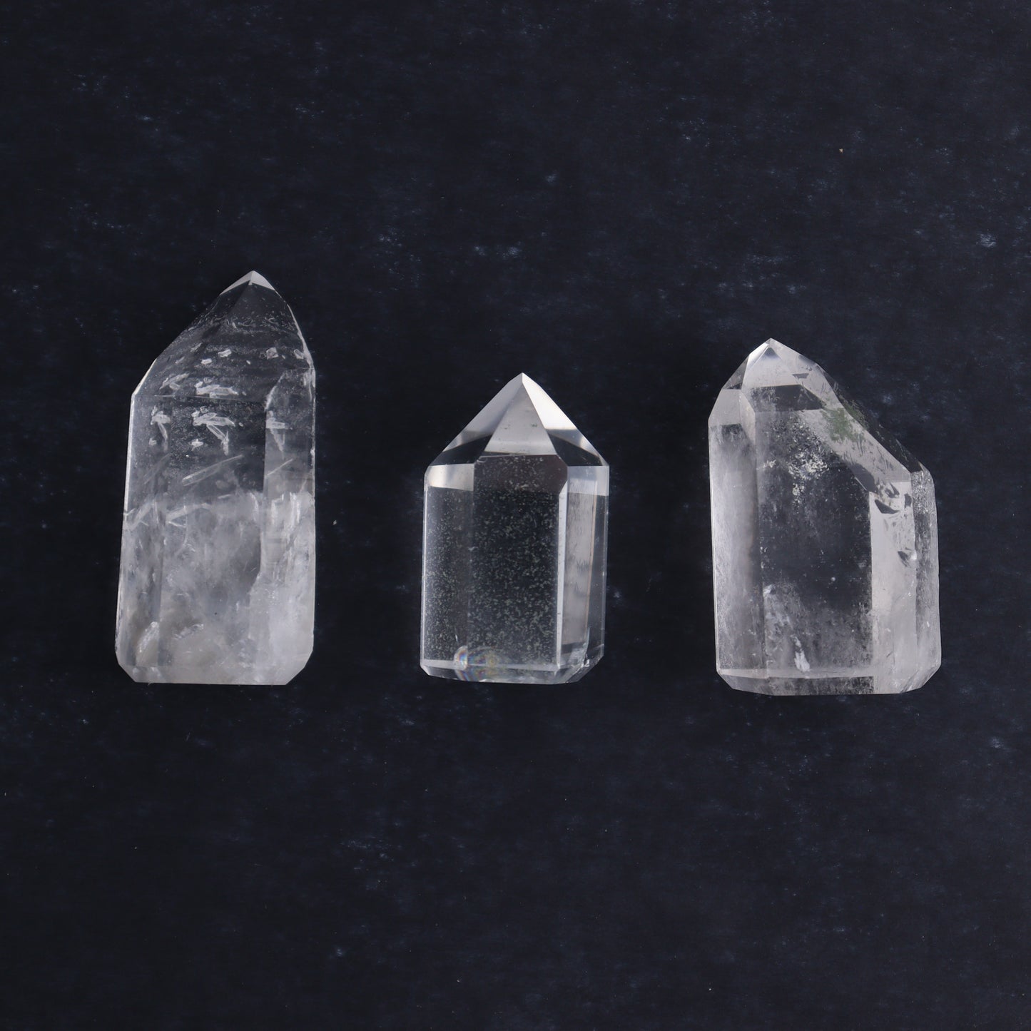 Garden Quartz Towers Set of 9 - Expert Wholesale and Supplier of Wholesale Crystals & Bulk Gemstones, ["Garden Quartz","Points","Quartz","Towers"]