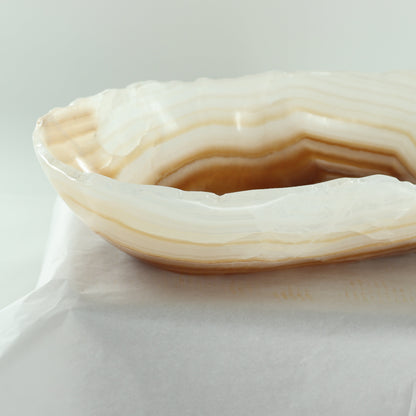 Onyx Canoe Bowl - Expert Wholesale and Supplier of Wholesale Crystals & Bulk Gemstones, ["Bowls","canoe","close_30","Mexico","onyx"]