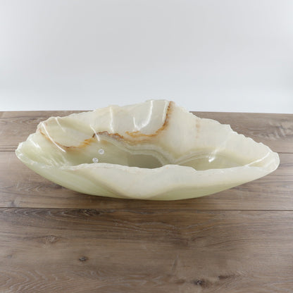 Mexican Onyx/Calcite Bowl 20"