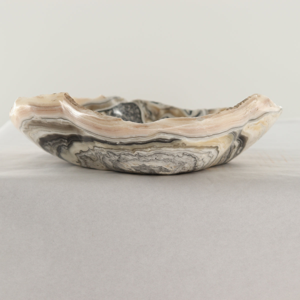 Zebra Onyx Bowl Set of 2 | Mi Esperanza Minerals | Supplier of Crystals and Onyx