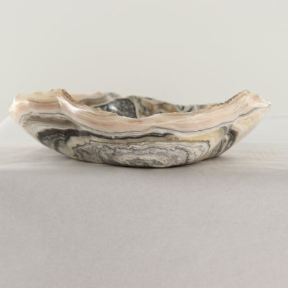 Zebra Onyx Bowl Set of 2 | Mi Esperanza Minerals | Supplier of Crystals and Onyx