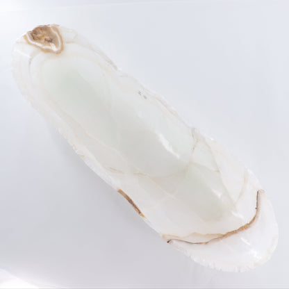 Onyx Canoe Bowl - Expert Wholesale and Supplier of Wholesale Crystals & Bulk Gemstones, ["Bowls","canoe","Mexico","onyx"]