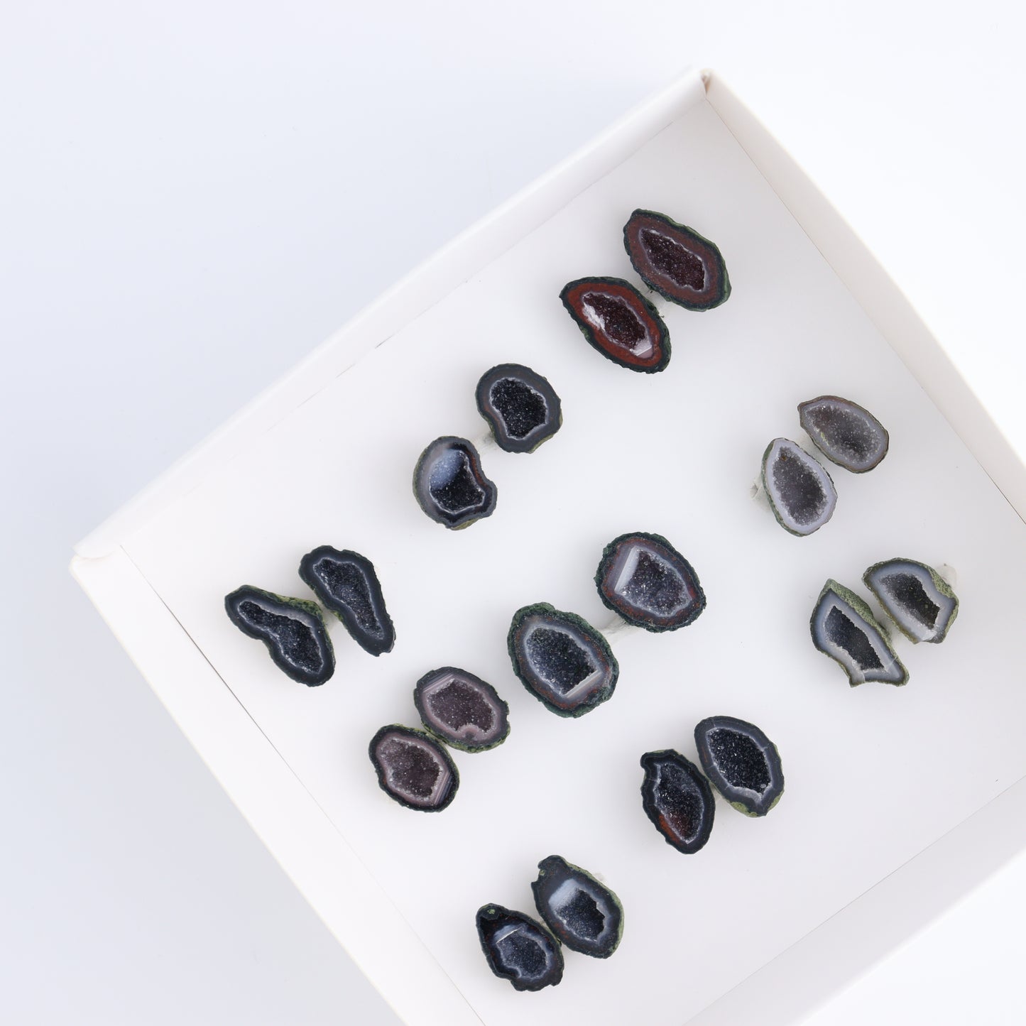 Tabasco Geodes 9 Pairs