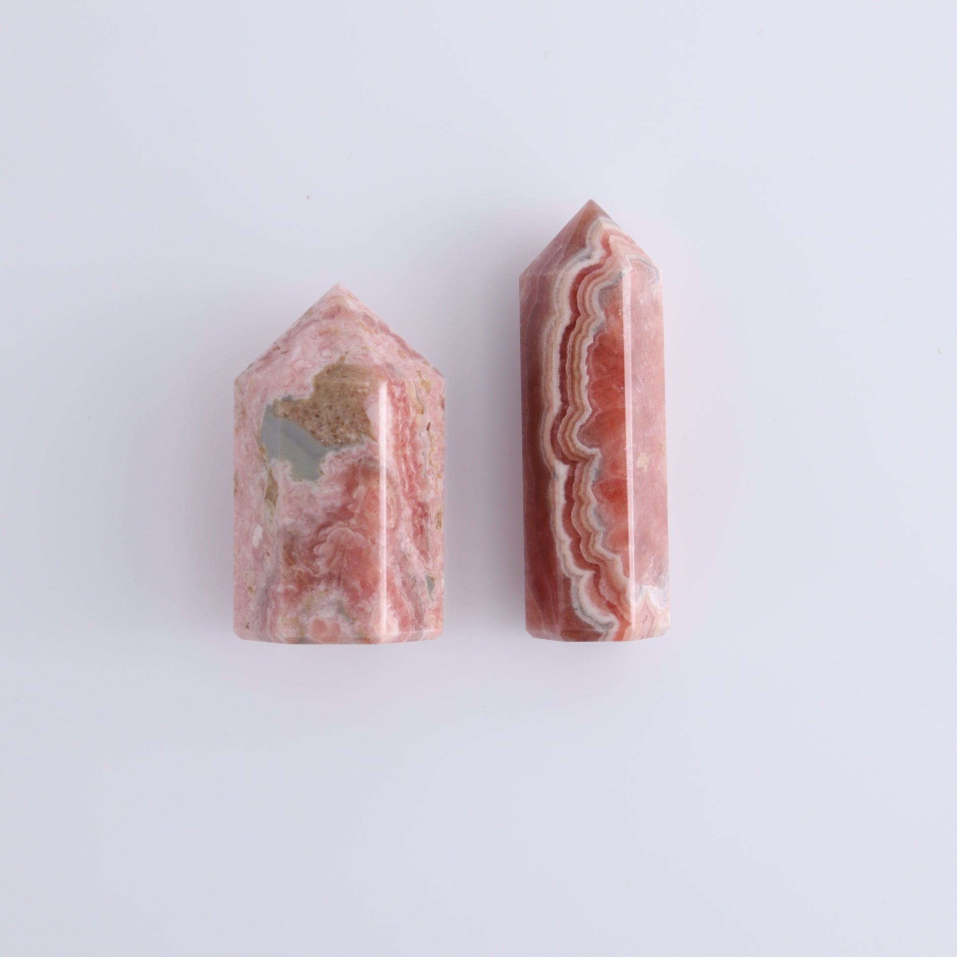 Rhodochrosite Towers Set of 5 - Expert Wholesale and Supplier of Wholesale Crystals & Bulk Gemstones, ["Argentina","Rhodochrosite","Towers"]