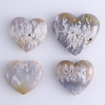 Agate Hearts Set of 12 - Expert Wholesale and Supplier of Wholesale Crystals & Bulk Gemstones, ["Agate","Hearts"]