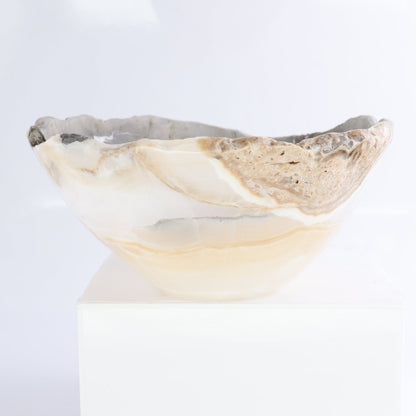Mexican Onyx/Calcite Bowl - Expert Wholesale and Supplier of Wholesale Crystals & Bulk Gemstones, ["Bowls","Calcite","Mexico","onyx"]