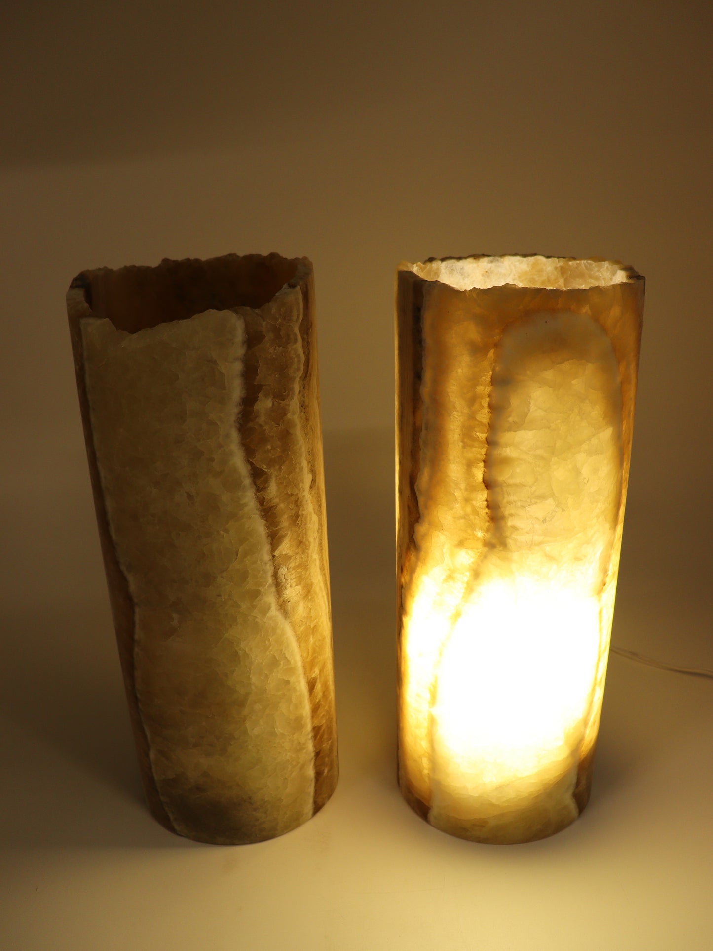 Onyx Lamps Set of 2 - Expert Supplier of Wholesale Crystals & Bulk Gemstones