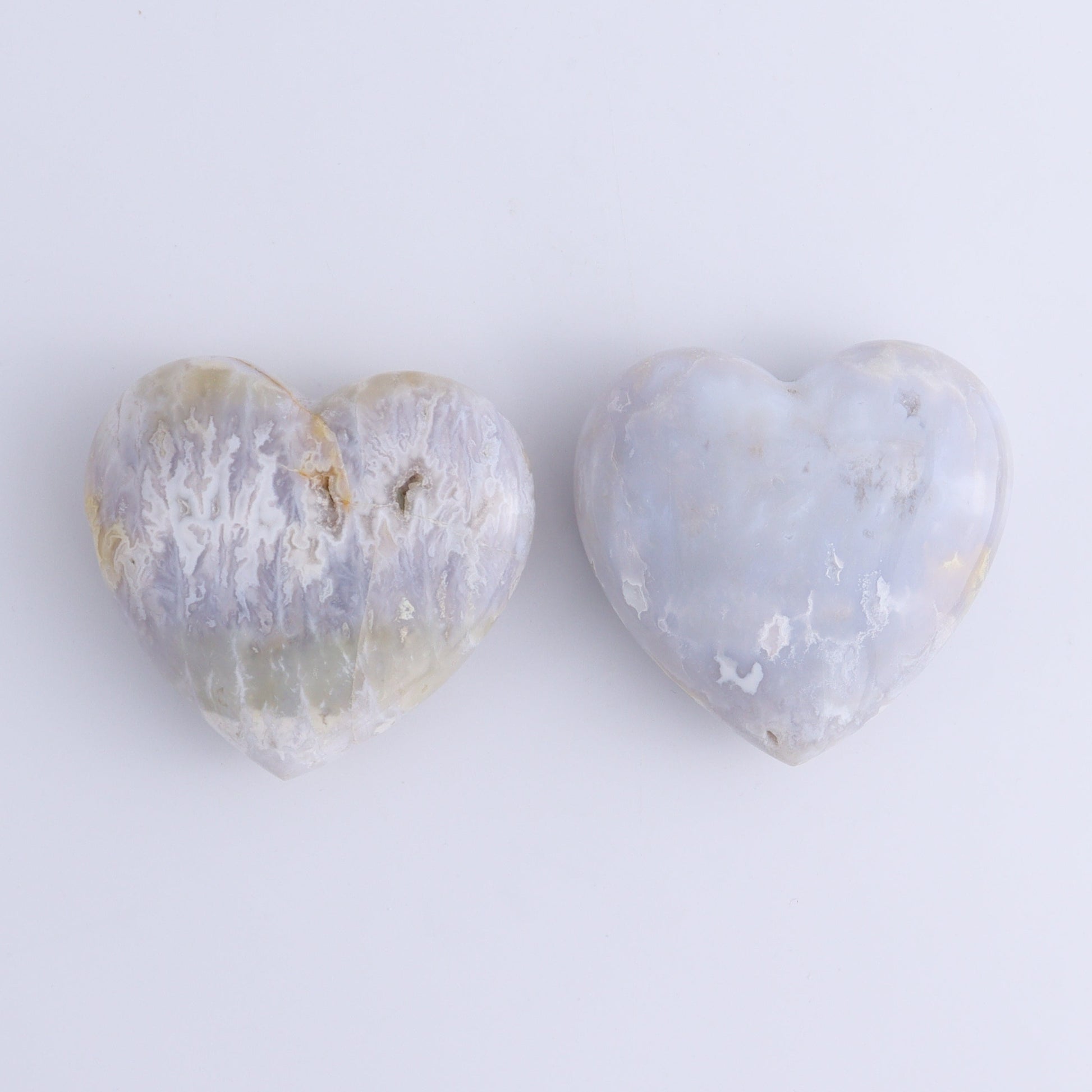 Agate Hearts Set of 6 - Expert Wholesale and Supplier of Wholesale Crystals & Bulk Gemstones, ["Agate","Hearts"]