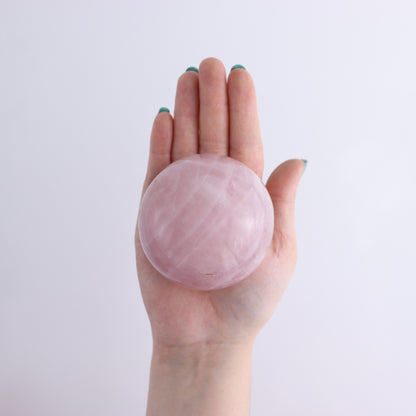 Rose Quartz Spheres Set of 4 - Expert Wholesale and Supplier of Wholesale Crystals & Bulk Gemstones, ["Madagascar","Rose Quartz","Spheres"]