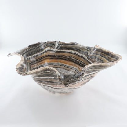 Mexican Onyx/Calcite Bowl 26"