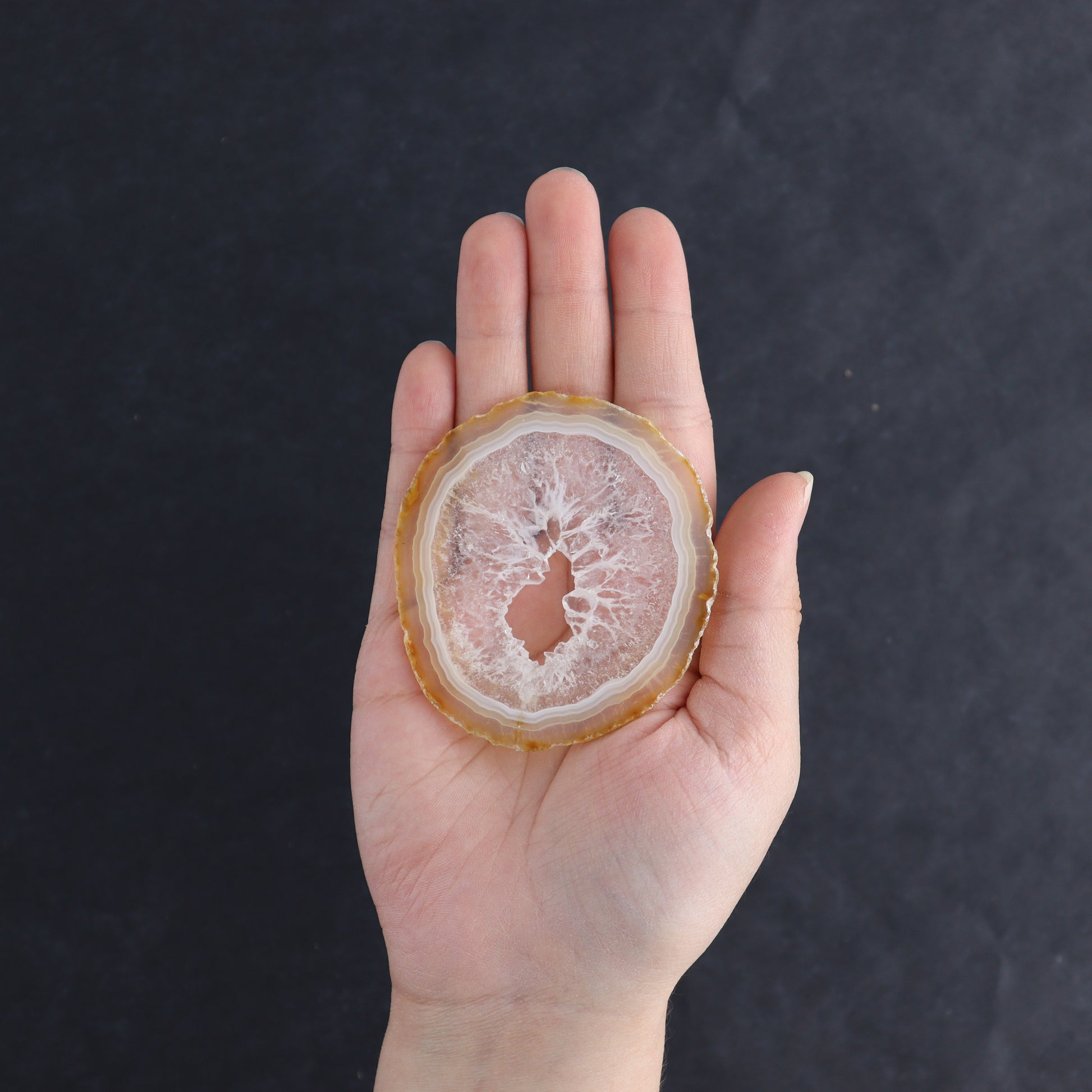Iris Agate Slices Set of 6 - Expert Wholesale and Supplier of Wholesale Crystals & Bulk Gemstones, ["Agate","Iris Agate","Slices and Slabs"]