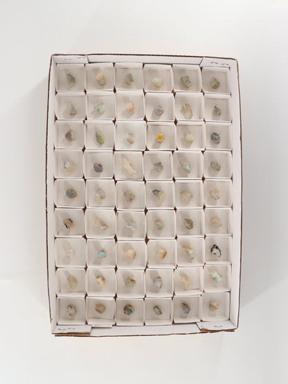 Ethiopian Opal Flat Set of 54 - Expert Wholesale and Supplier of Wholesale Crystals & Bulk Gemstones, []