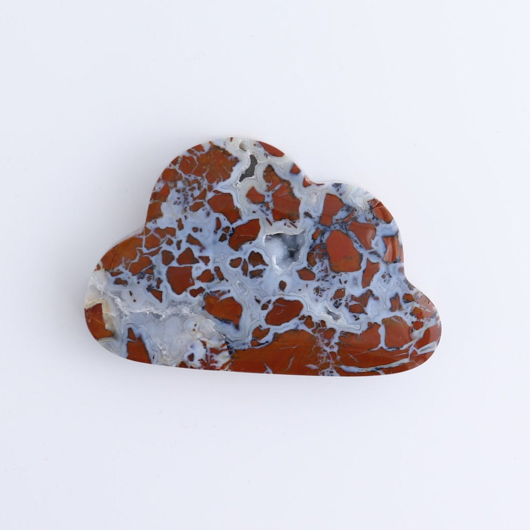 One Cloud Brecciated Jasper | Mi Esperanza Minerals | Supplier of Crystals and Onyx