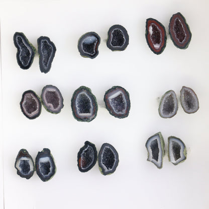 Tabasco Geodes 9 Pairs