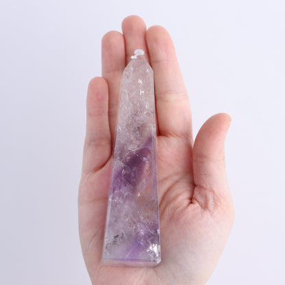 Amethyst Obelisks Set of 6 - Expert Wholesale and Supplier of Wholesale Crystals & Bulk Gemstones, ["Amethyst","Brazil","Obelisk"]