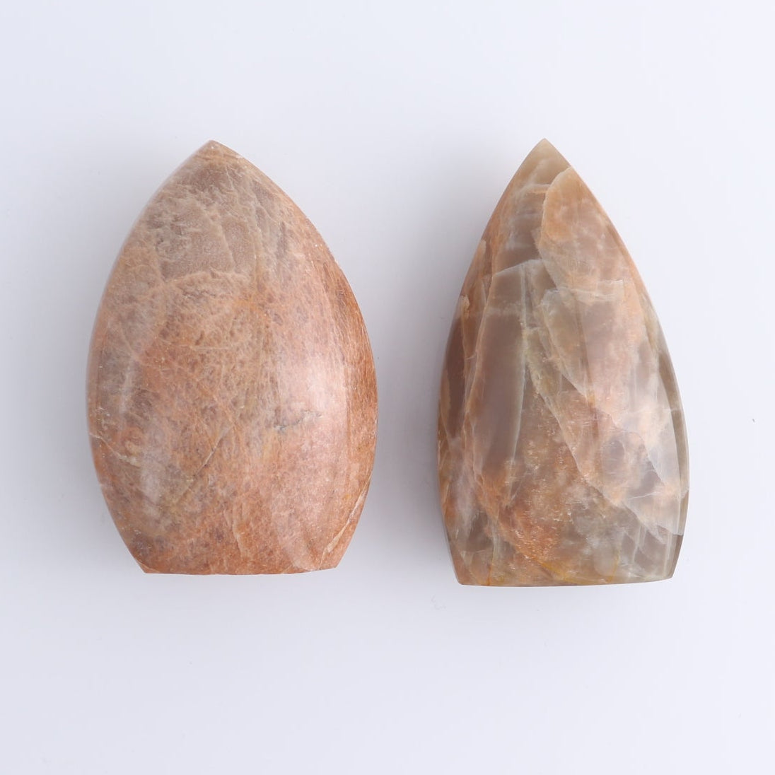 Peach Moonstone Freeform Set of 6 | Mi Esperanza Minerals | Supplier of Crystals and Onyx