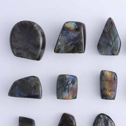 Labradorite Freeform Set of 20 - Expert Wholesale and Supplier of Wholesale Crystals & Bulk Gemstones, ["Freeforms","Labradorite","Madagascar"]