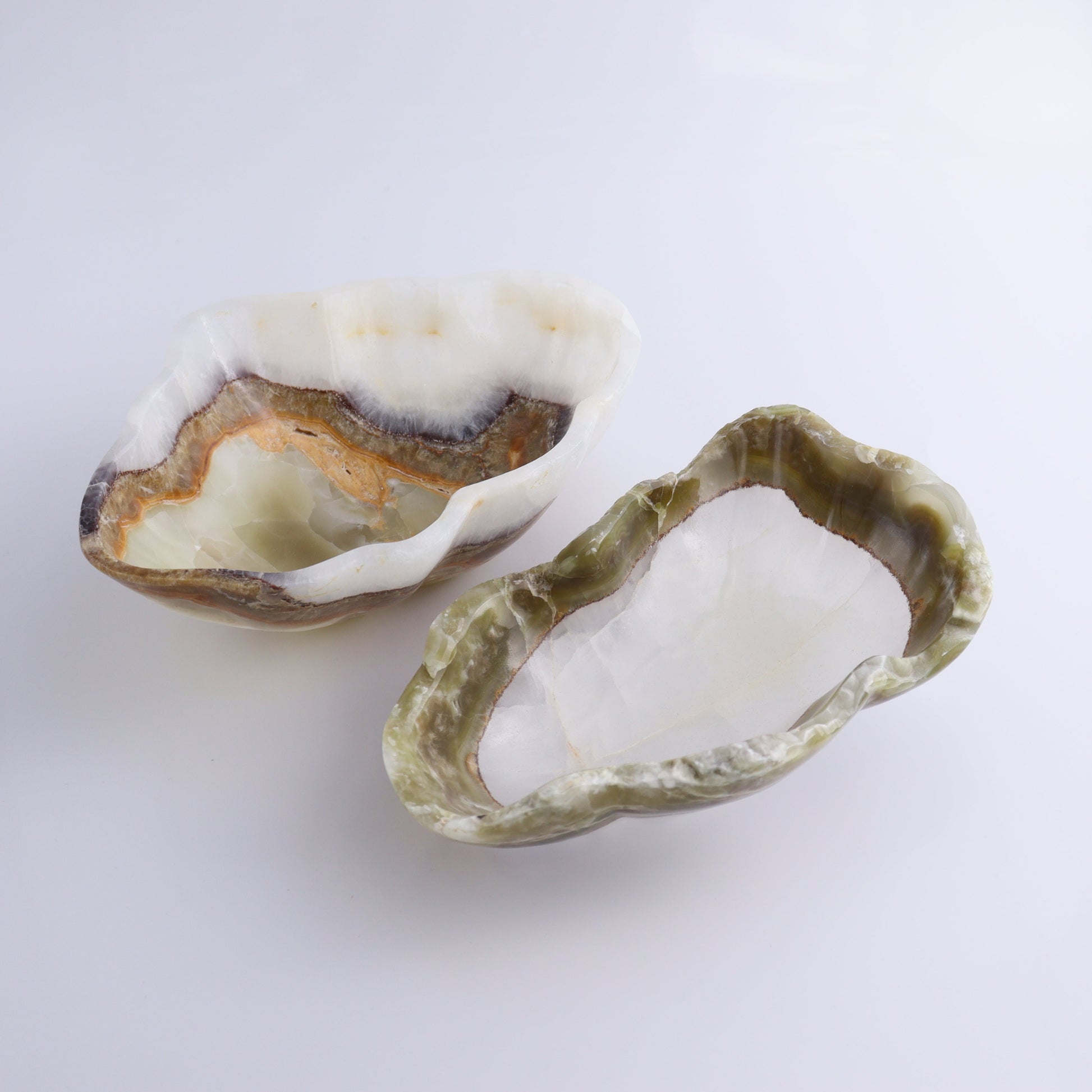 Onyx Bowl Set of 2 - Expert Wholesale and Supplier of Wholesale Crystals & Bulk Gemstones, ["Bowls","Mexico","onyx"]