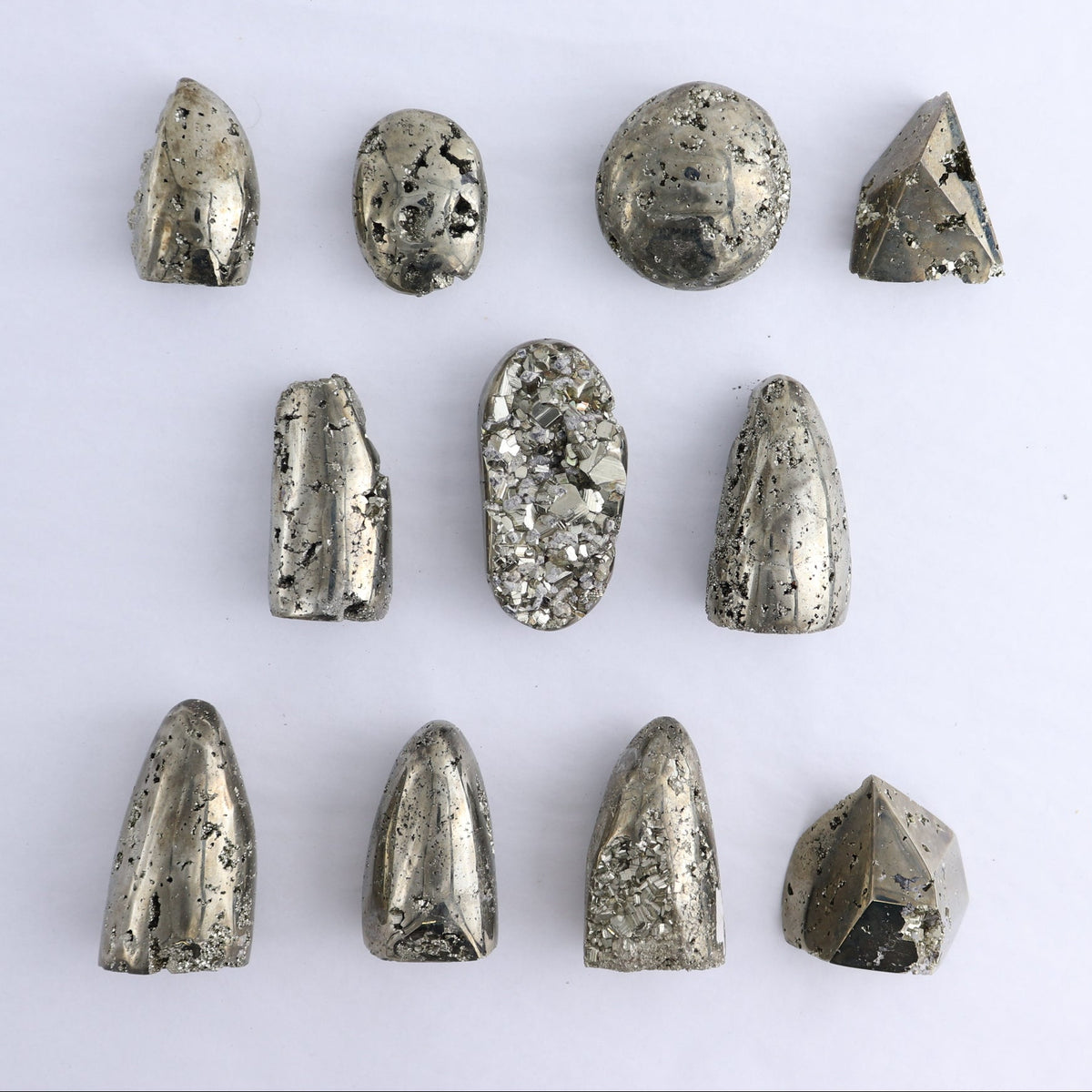 Pyrite Freeforms Set of 11